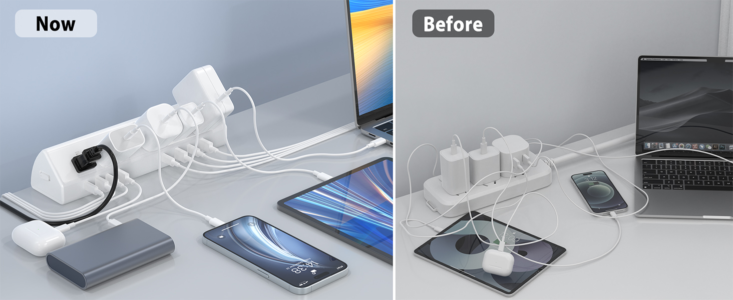 Desk Mount Power Strip