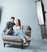 Godox FW22x90CM / 9"x36" Bowens Mount Strip Honeycomb Grid Softbox,Portable Soft Box with Bowens ...