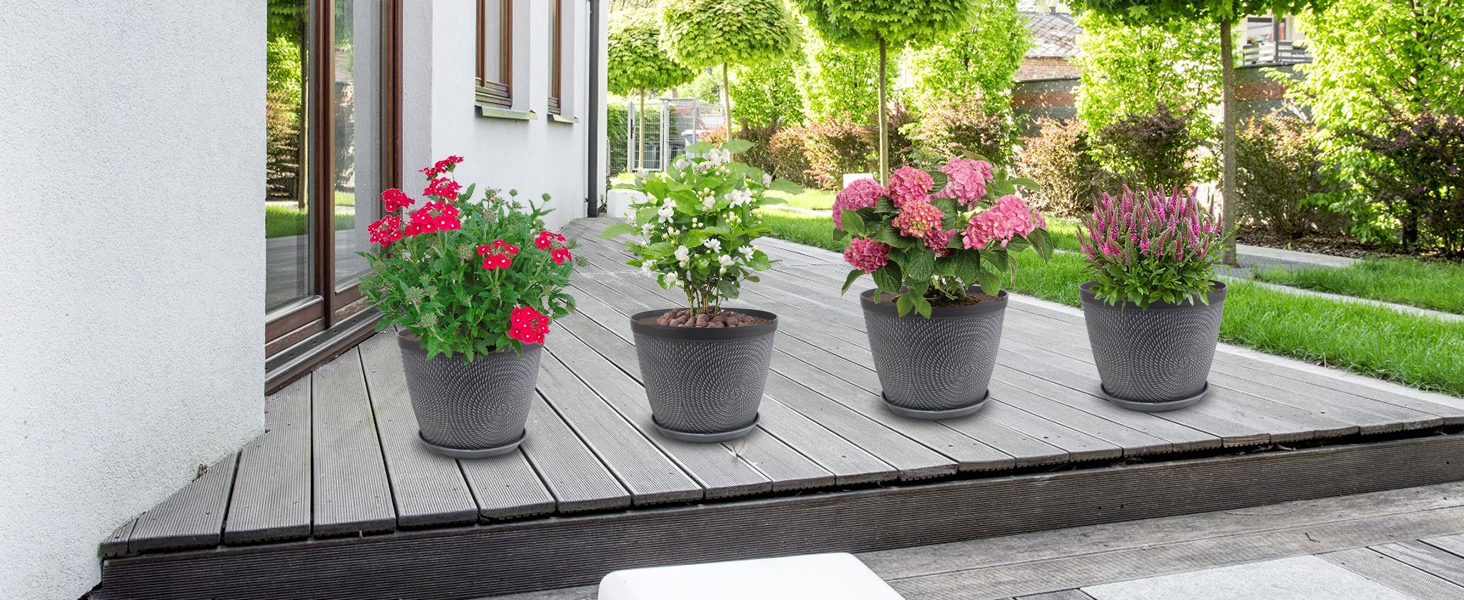 plant pots for outdoor
