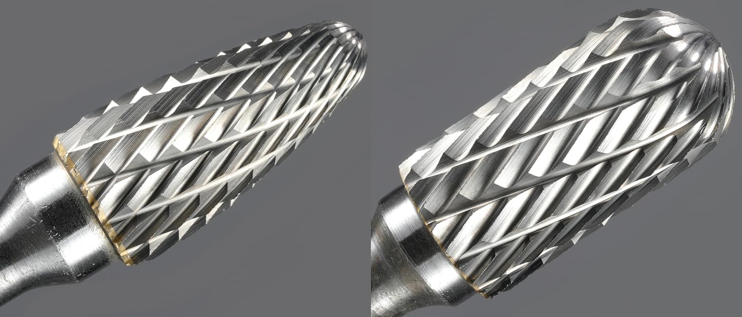 2 pcs tungsten carbide burr display