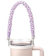 Bluwing Water Bottle Handle with Strap Compatible with Owala & Hydro Flask & Stanley Cup, Water B...