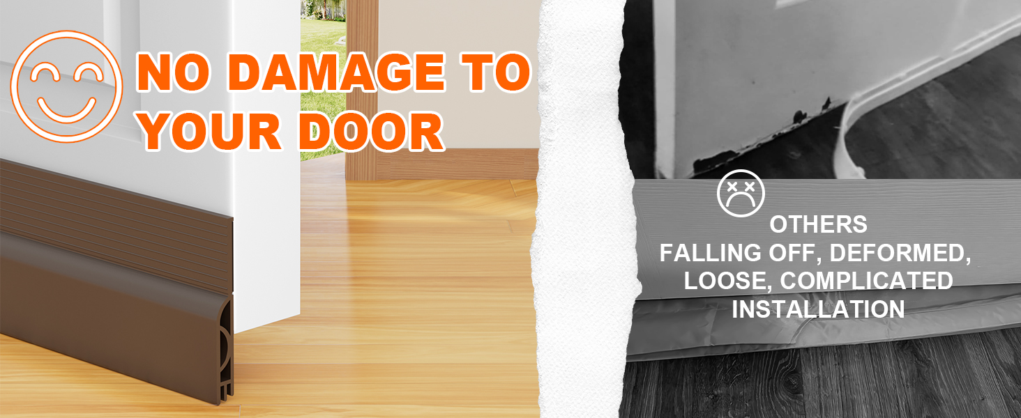 under door draft stopper