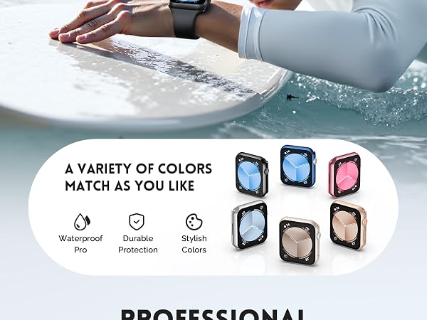 Waterproof Case for Apple Watch SE3/SE2/SE/S6/S5/S4 -P2