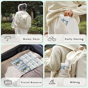 Kids rain ponchos