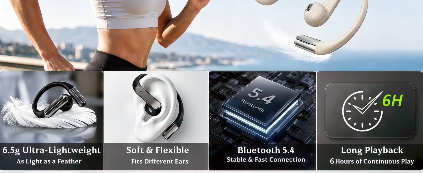 Open Ear Earbuds