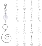 INCREWAY 20 Pcs Lobster Knot Christmas Hook Decorative with Lobster Claws Hanging Metal Wire Clea...