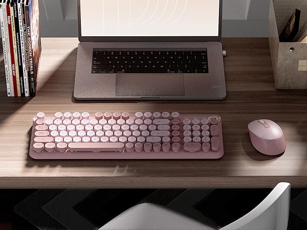 WIRELESS COMPUTER KEYBOARD AND MOUSE