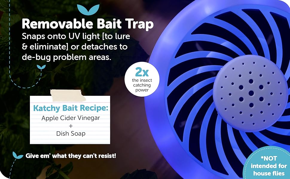 removable bait trap