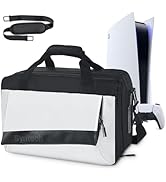 Syntech Carrying Case for PS5, Protective Travel Case for PS5 Disc/Digital Edition Console and Ac...