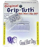 Good Hair Days Grip-Tuth Shorty Combs - Shorty Tuck Combs For Hair Decorative & Hair Styling - Ha...