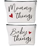 Best Expecting Mom Gifts,Mommy And Baby Canvas Pouch Set,New Mother Keepsake For New Mothers And ...