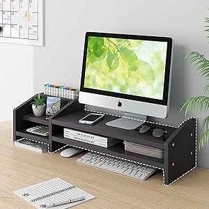 wood Monitor Stand
