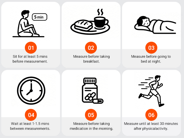 Blood Pressure Cuff - Tips for use