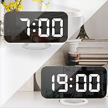 alarm clock with 12/24H Mode