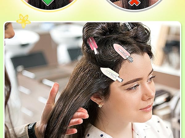 No Bend No Crease Hair Clips