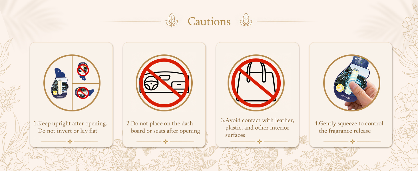 Cautions