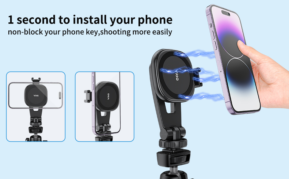 VRIG MG-03 Magnetic iPhone Tripod Mount