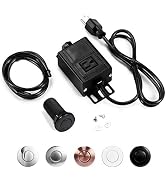 Garbage Disposal Air Switch Kit, Sink Top Air Button for Waste Disposer with Aluminum Alloy Contr...
