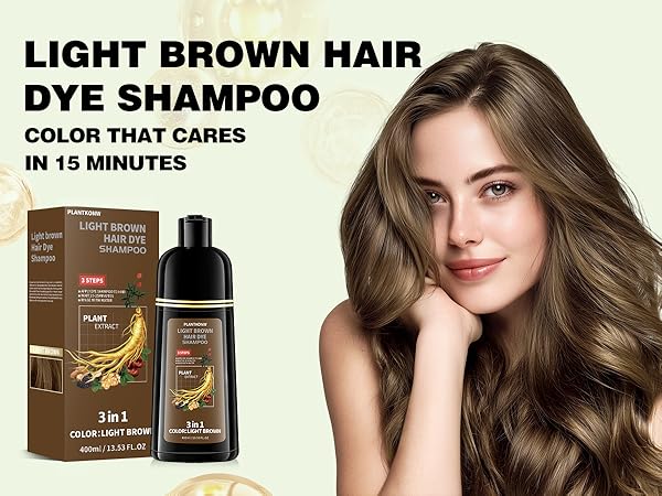 Light Brown Hair Dye Shampoo