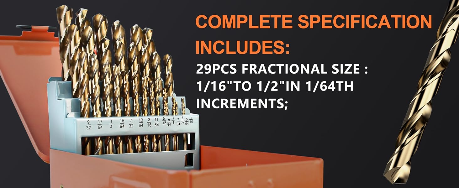 drill bit specification