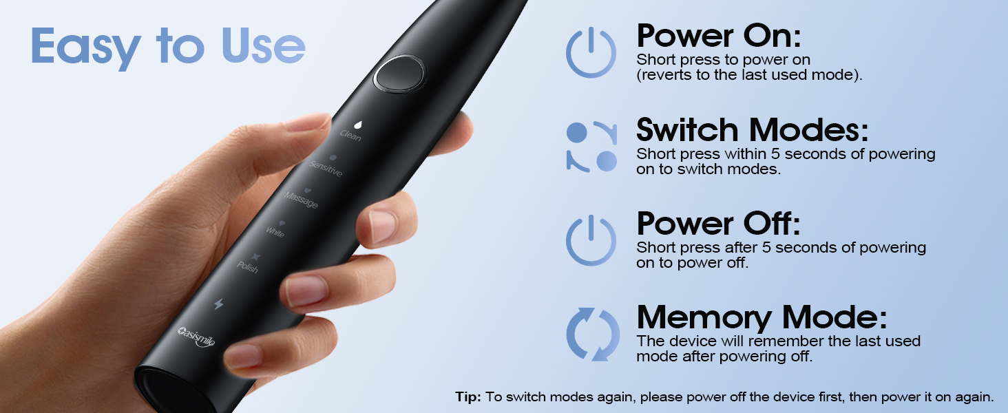 Using an Electric Toothbrush
