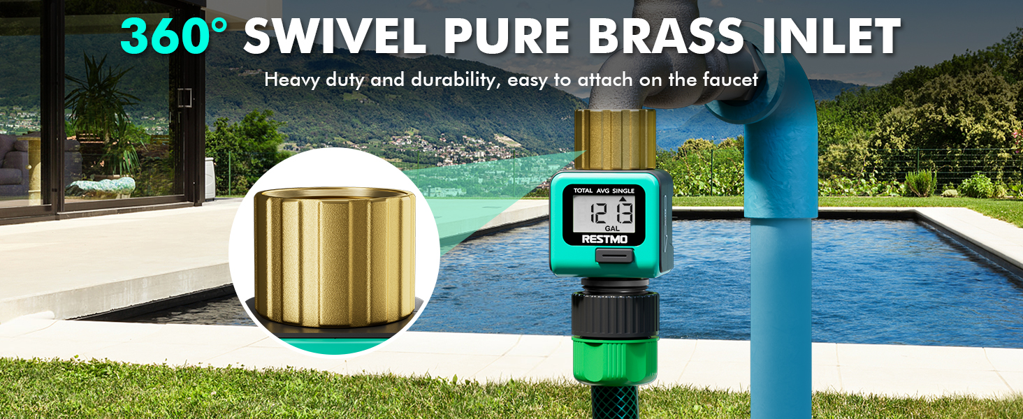 PURE BRASS INLET