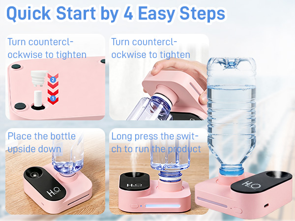 cruise humidifier travel humidifier for cruise portable humidifier water bottle humidifier