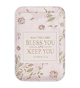 Christian Art Gifts Premium Vegan Leather Phone Wallet for Women: Lord Bless You Encouraging