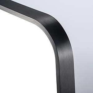 Sleek Aluminum mirror