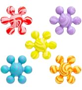 Ubbi Joinibble Teether for Babies, Food-Grade Platinum Silicone, Soothes Teething and Massages Gu...