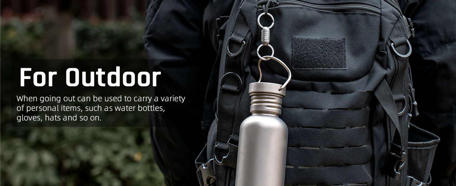 magnetic quick release keychain
