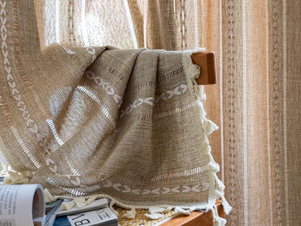 boho curtains