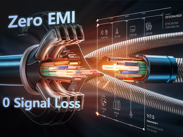 HDMI 2.1 Cable 4K 8K Fiber Optic HDMI Cable 8K@60Hz 4K@120Hz,48Gbps,Dynamic HDR,HDCP 2.2&2.3, 3D