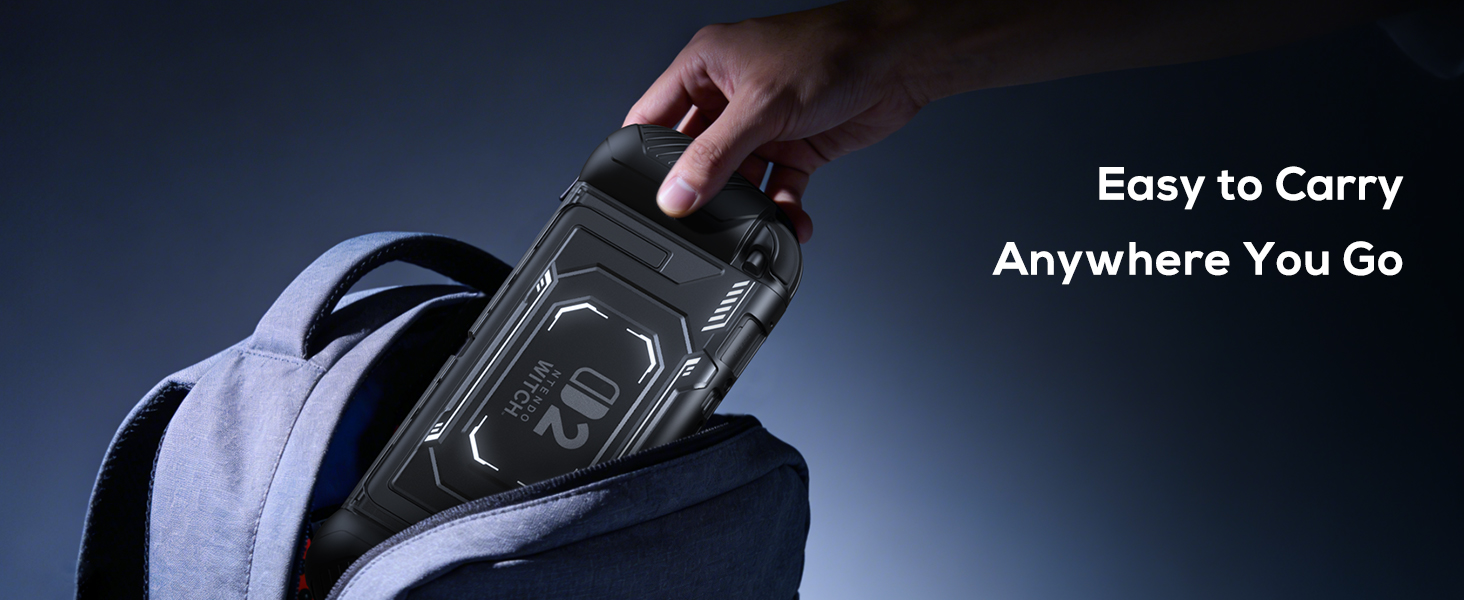 switch 2 dockable protective case