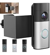 Anti-Theft Doorbell Mount Compatible with R-ing Battery Doorbell/Plus/Pro(2026 Model)/Tapo Video ...