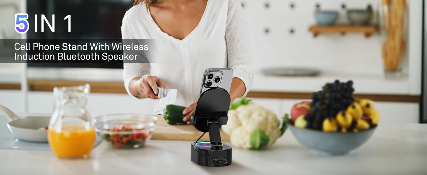 akllccr speaker and phone holder