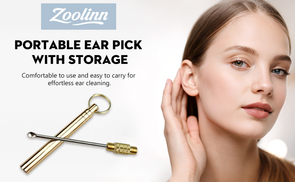 Portable Ear Pick with Storage