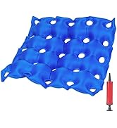 MIAOKE Medical Air Inflatable Seat Cushion for Wheelchair Office Home, Ideal for Prolonged Sittin...