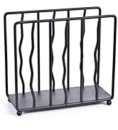 Mluyeri Napkin Holder for Table, Black Weighted Base Napkin Dispenser for Kitchen Dining Bar Outd...