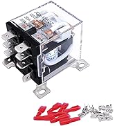 Taiss/JQX-12F 2Z DC 12V Coil 8 Pin 30A DPDT 2NO 2NC Electromagnetic Relay General Purpose Power R...
