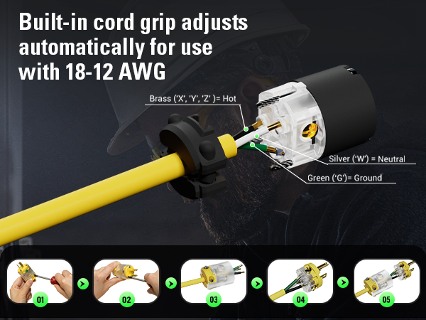 Lighted Plug and Connector Set