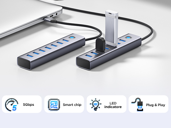 7 port usb 3.0 hub