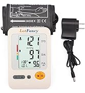 LotFancy Blood Pressure Monitor Upper Arm Large Cuff 11.8-16.5”, Accurate Digital BP Gauge Machin...