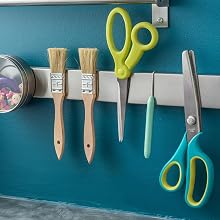 16 Inch Stainless Steel Magnetic Knife Bar - Use as Knife Holder, Knife Rack, Knife Strip, Kitchen