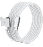 140W USB-C to Magnetic 3 Safe Charging Cable(2 M/6.6 ft) for M4 MacBook Air Pro Charger, Magnetic...