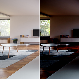 Enhanced Clarity with 3D-DNR