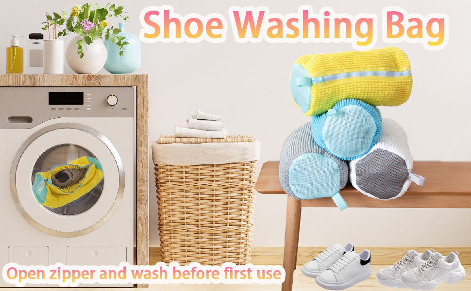 Shoe Washing Machine Bag Laundry Shoe Bag for Washer and Dryer