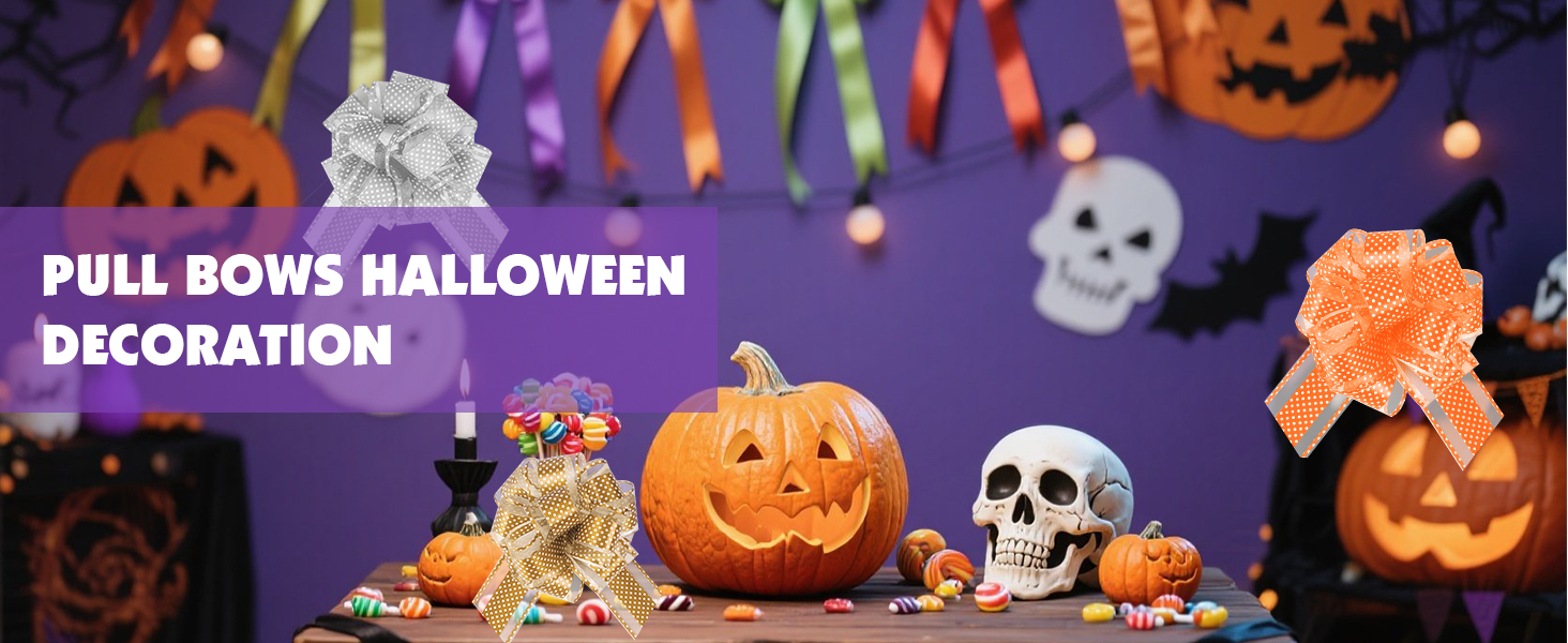 Pull Bows Halloween Decoration