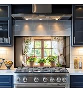 Kitchen Wallpaper Self Adhesive Oil Proof Sticker Waterproof Backsplash Wall Protector Film Remov...