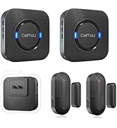 CallTou Door Alarms for Dementia, Wander Alert Door Sensor for Elderly Dementia /Patients/ Alzhei...